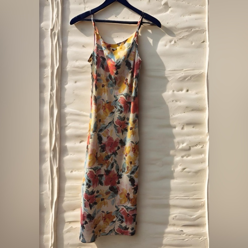 Inspired Hearts Floral Slip Dress